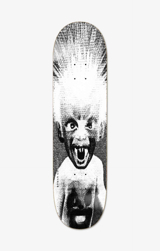 Polar Skate Co Roman Gonzalez - Demon Child Skateboard Deck, White