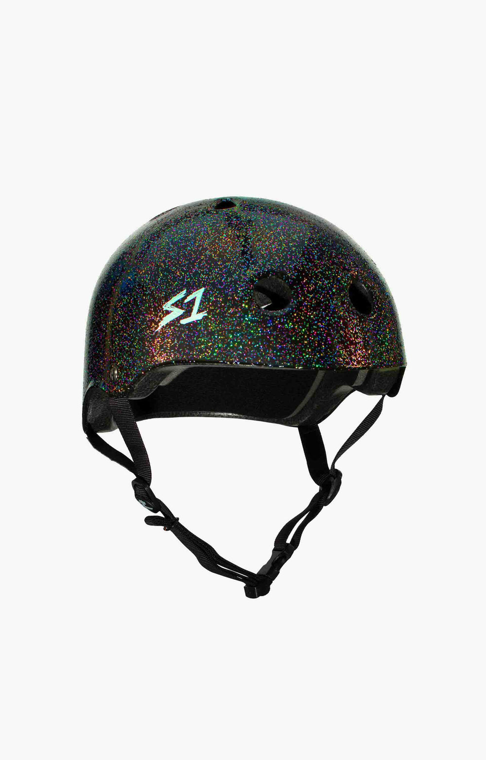 S-One Lifer Series Helmet, Black Gloss Glitter