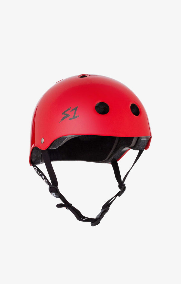 S-One Lifer Series Helmet, Bright Red Gloss
