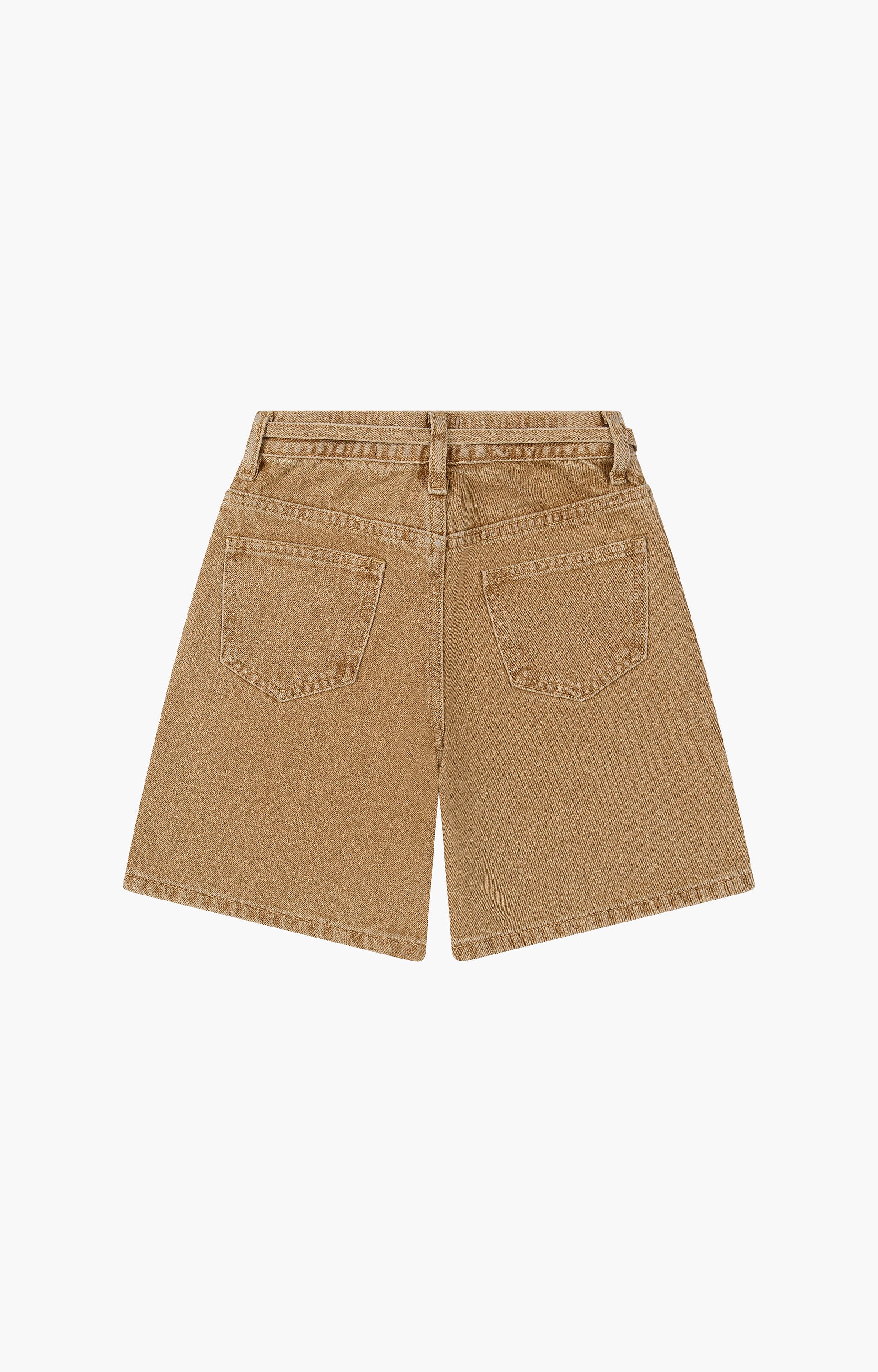 Concrete Youth Lace Denim Short, Clay Brown