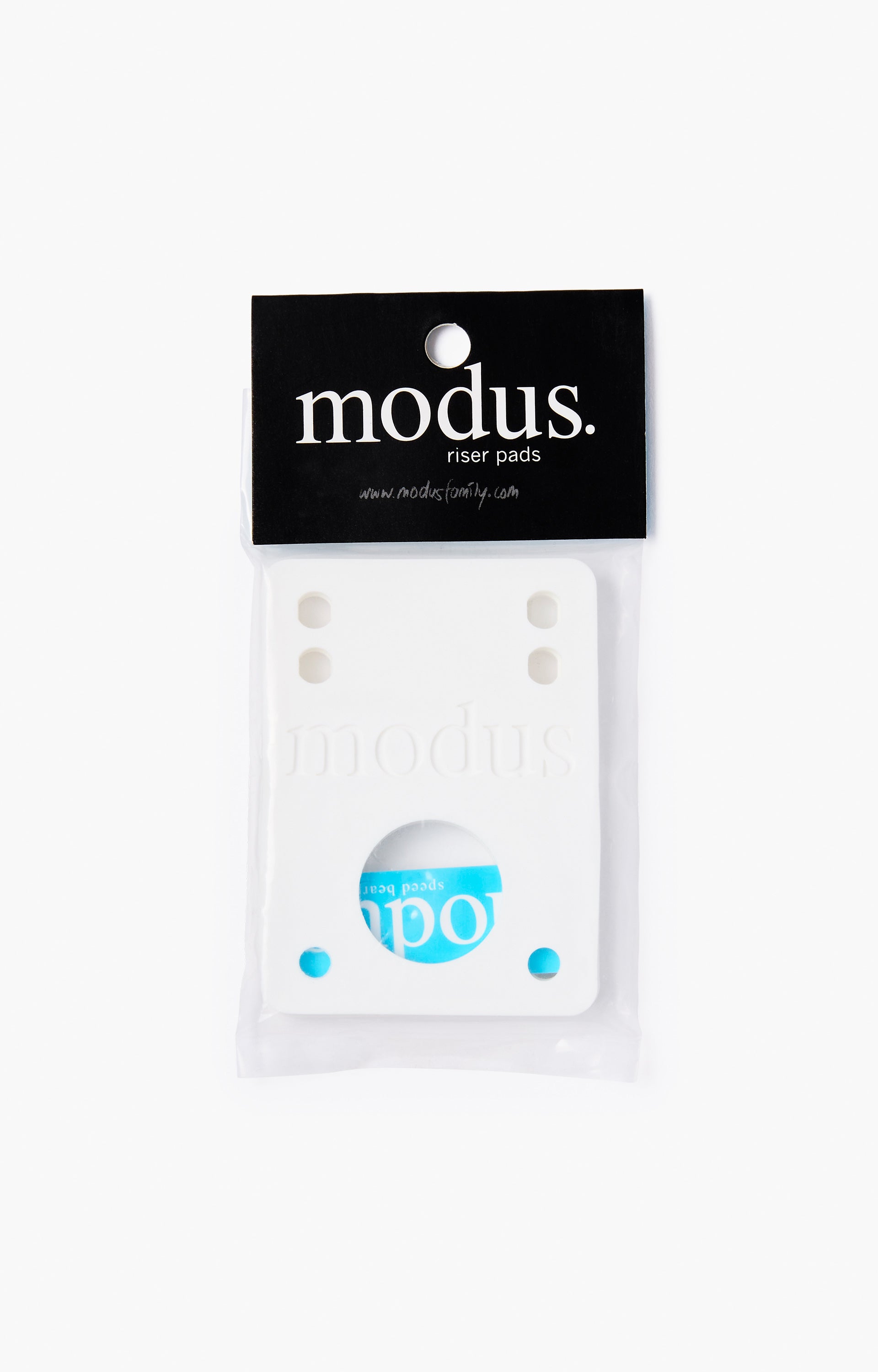 Modus White Riser Pads, 1/8