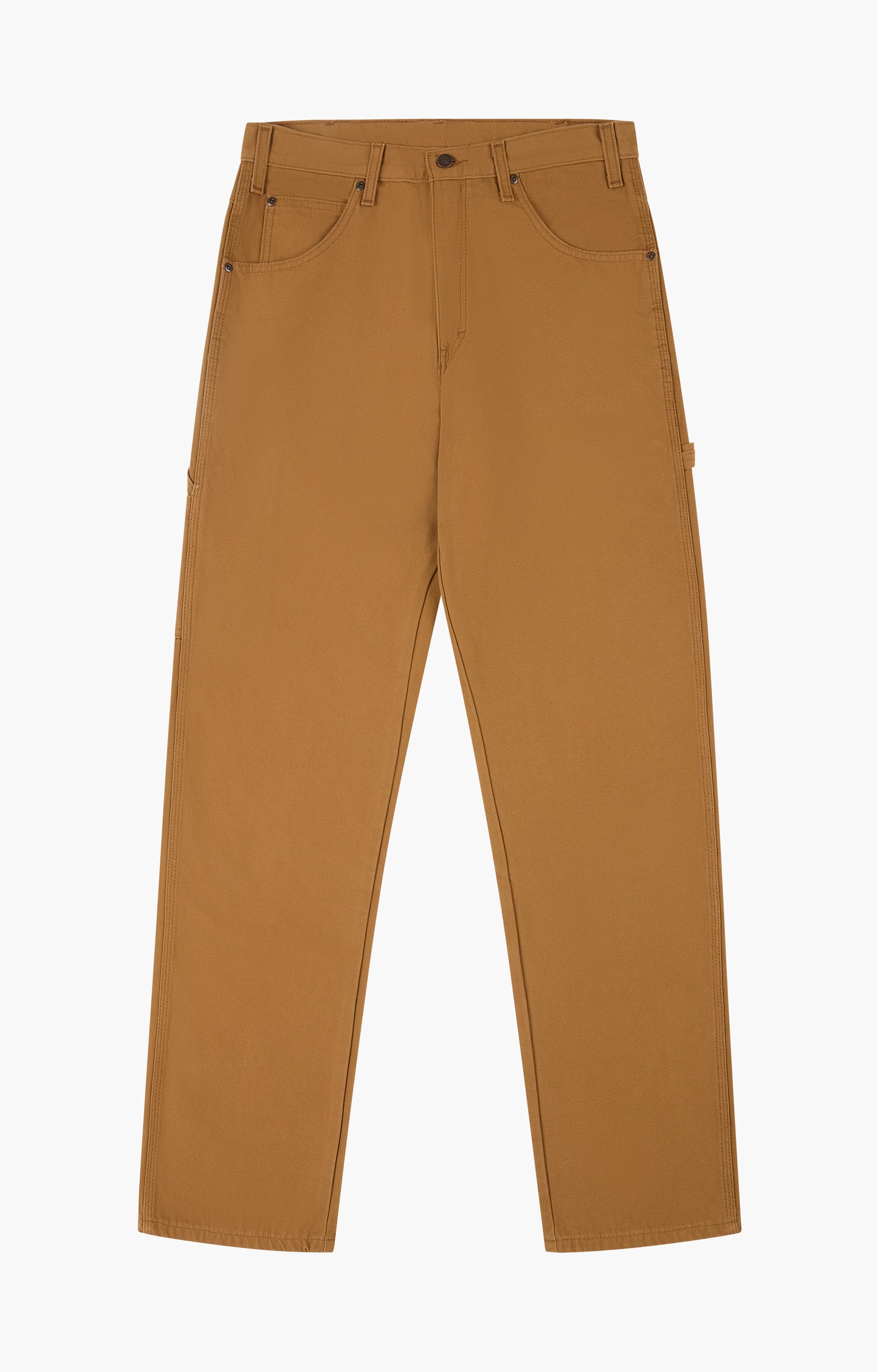 Dickies Relaxed Fit Carpenter Duck Jeans, Rinsed Brown Duck