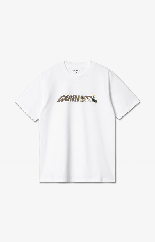 Carhartt WIP Dandelion Script T-Shirt, White