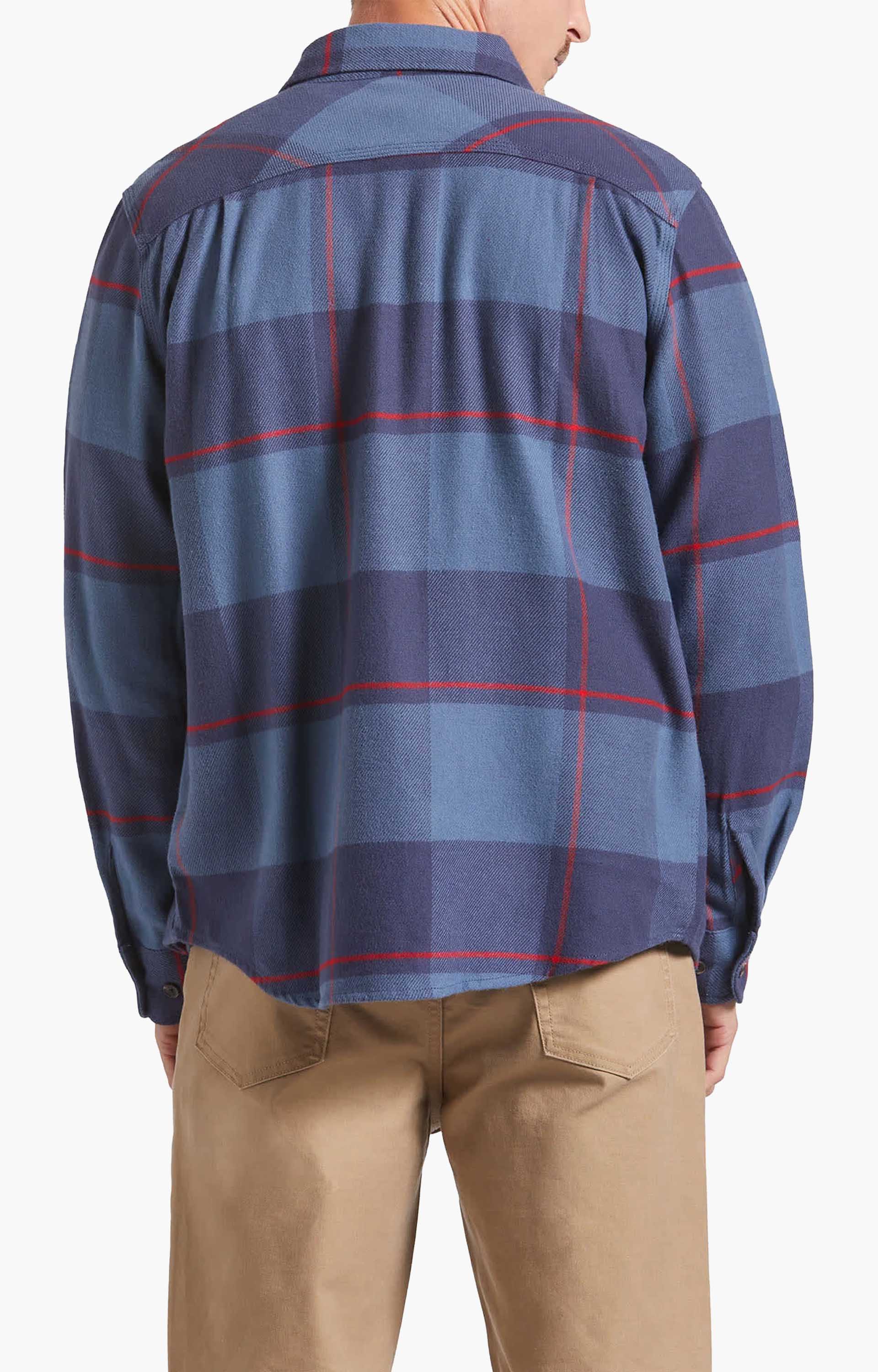 Brixton Bowery Flannel, Bering Sea/Mood Indigo/Adrenaline Rush