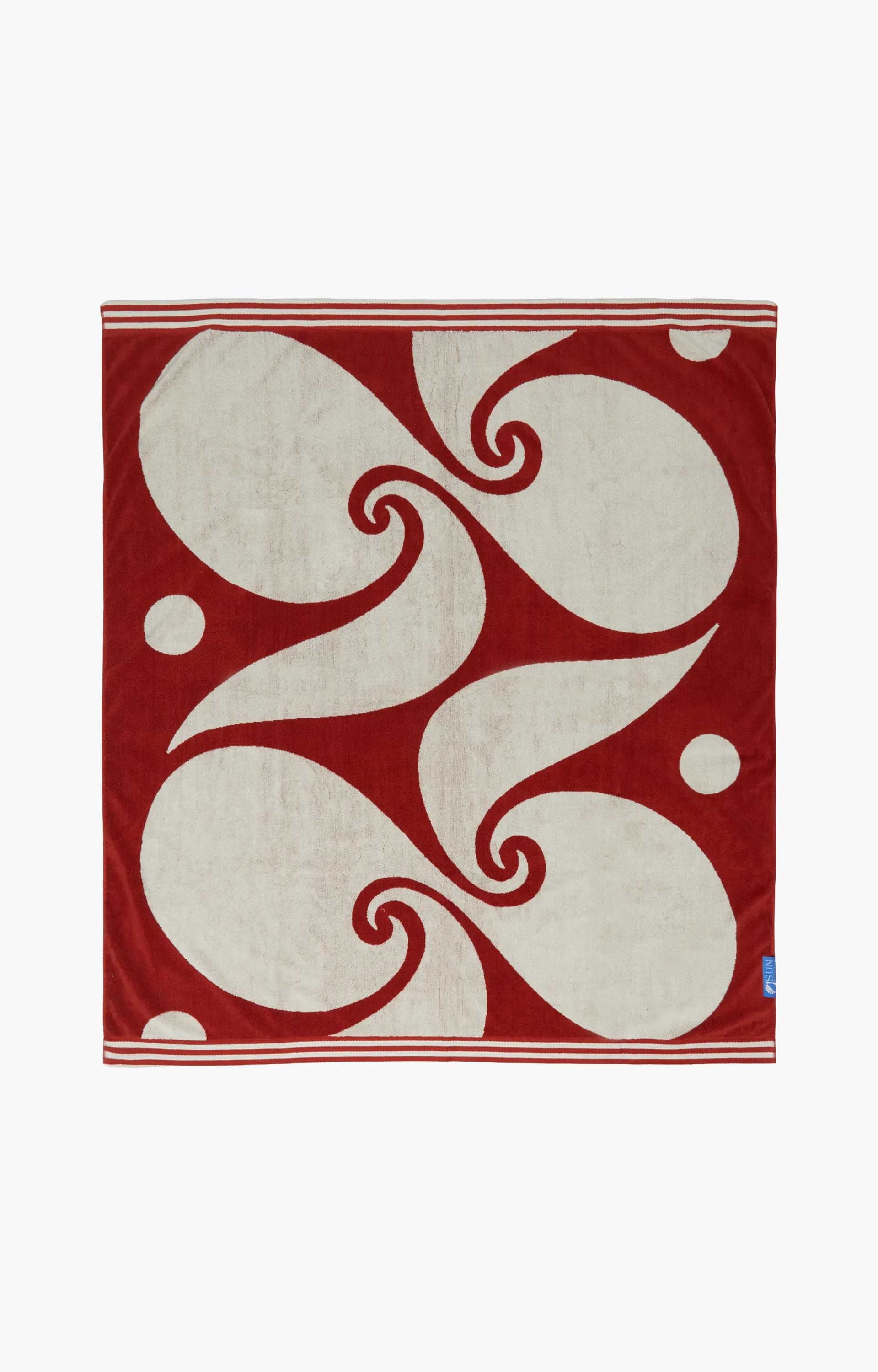 Sun Rituals Florence Towel, Red Ochre