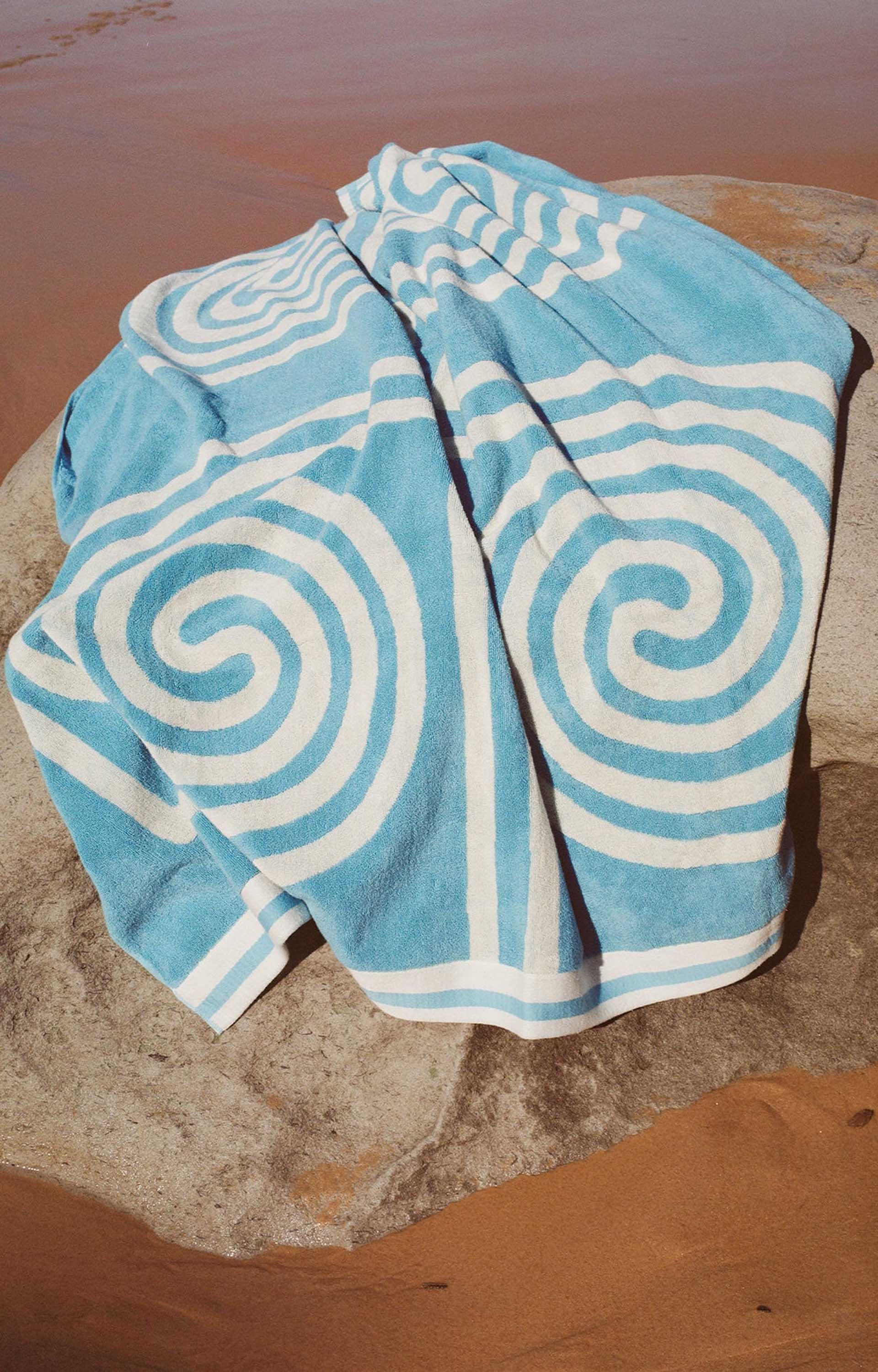 Sun Rituals Sardinia Towel, Sky Blue
