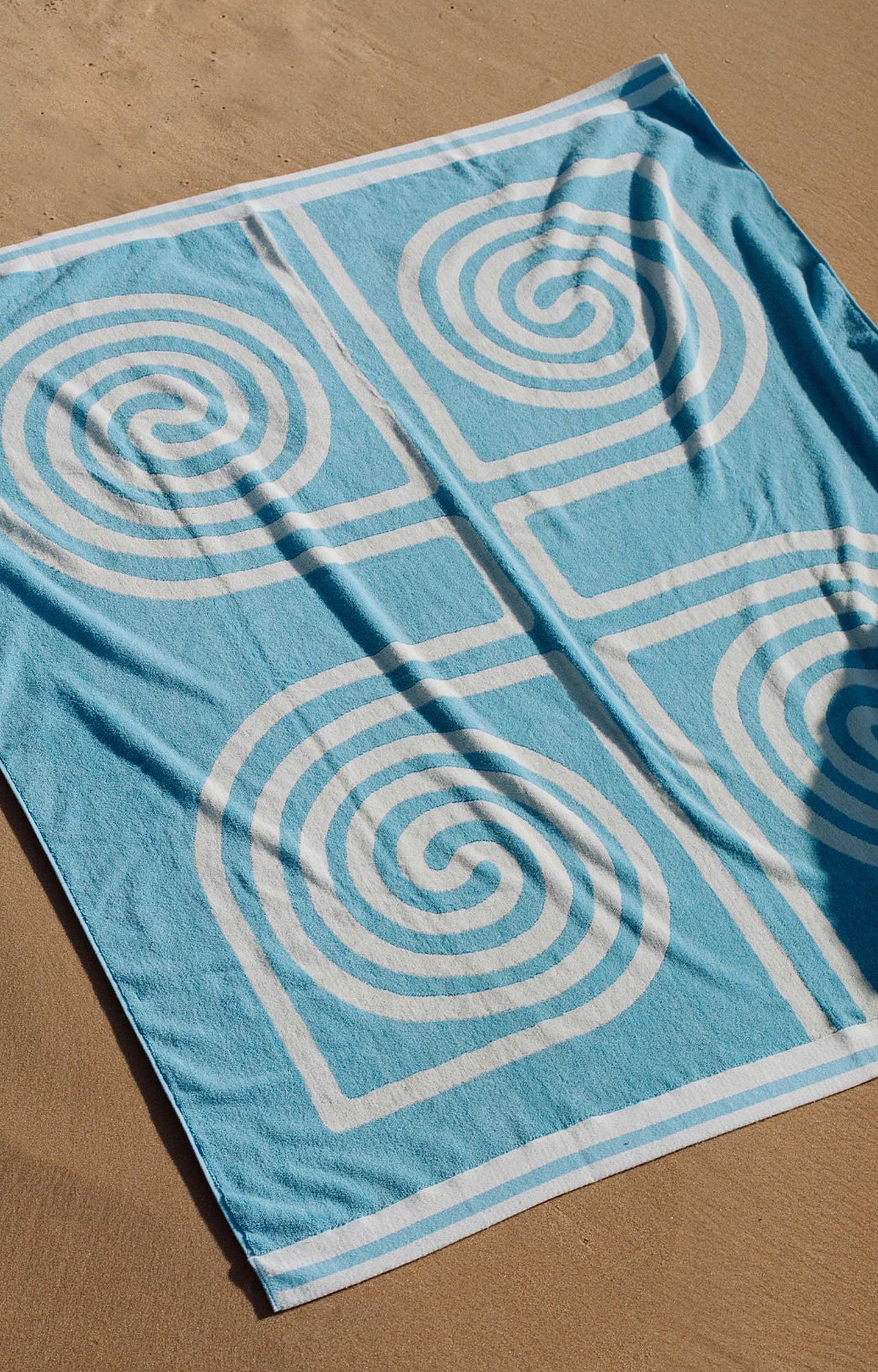Sun Rituals Sardinia Towel, Sky Blue