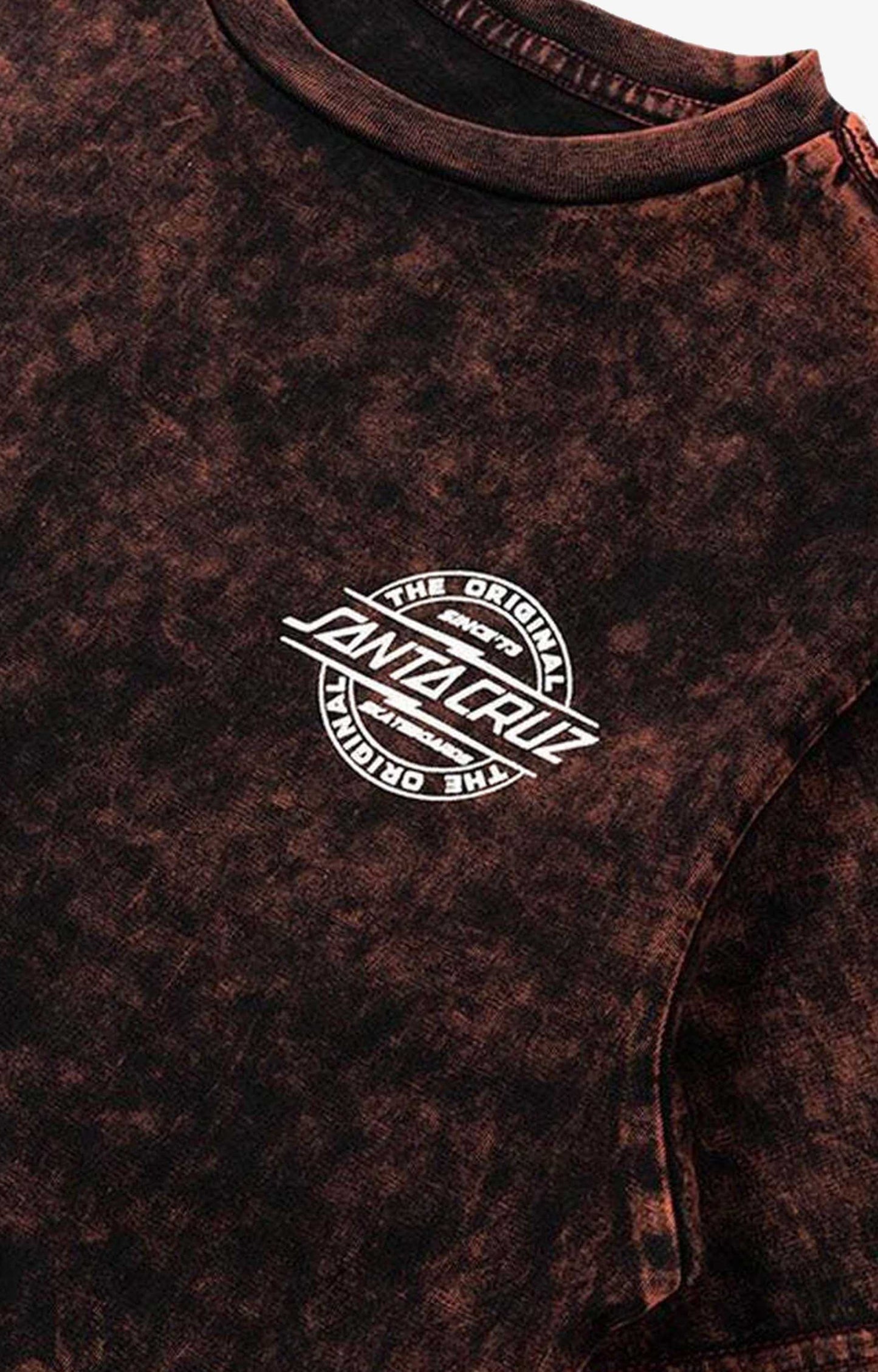 Santa Cruz Bolt Strip Youth T-Shirt, Acid Rust