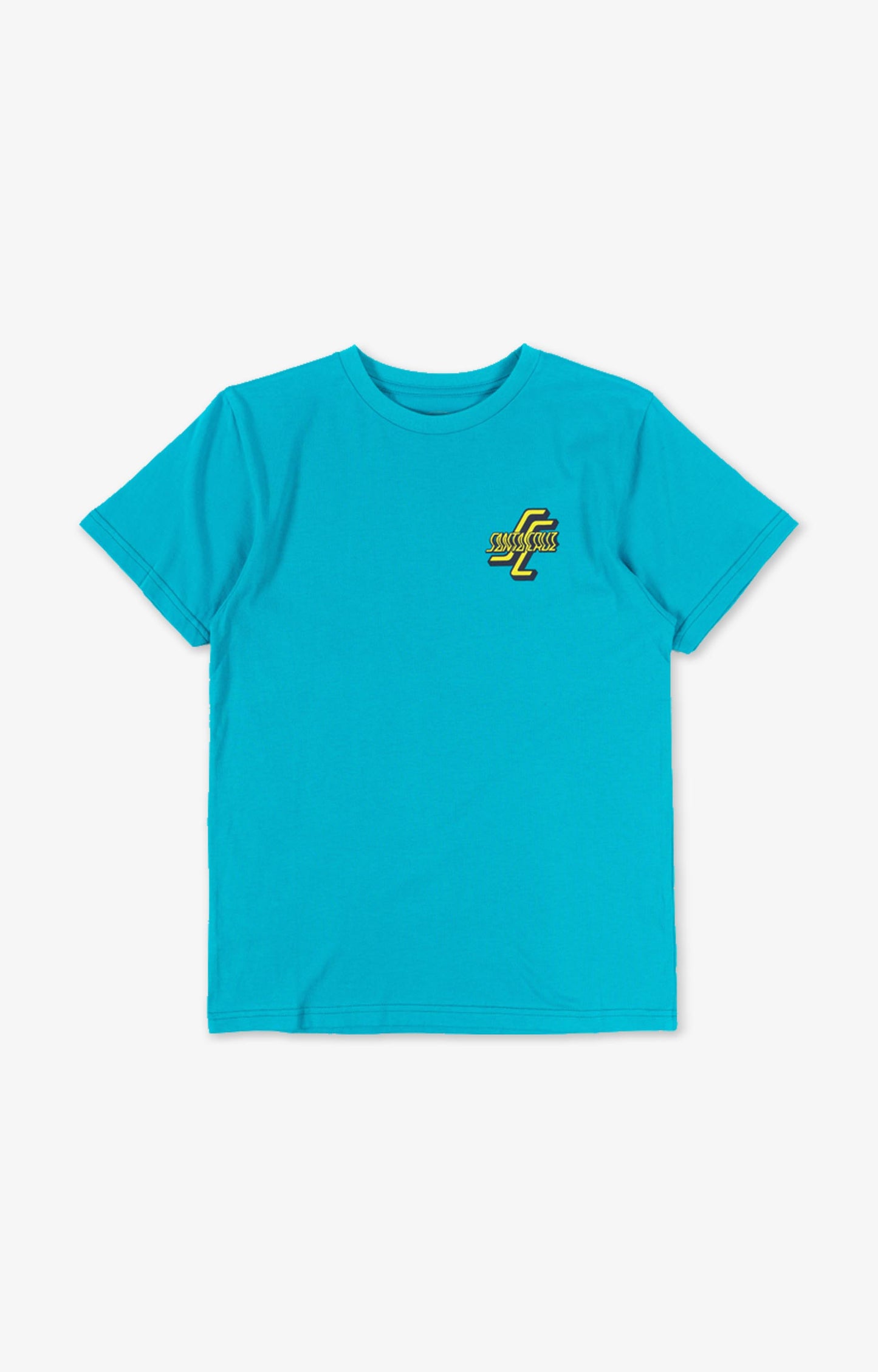 Santa Cruz Copy Hand Youth T-Shirt, Caribbean Sea