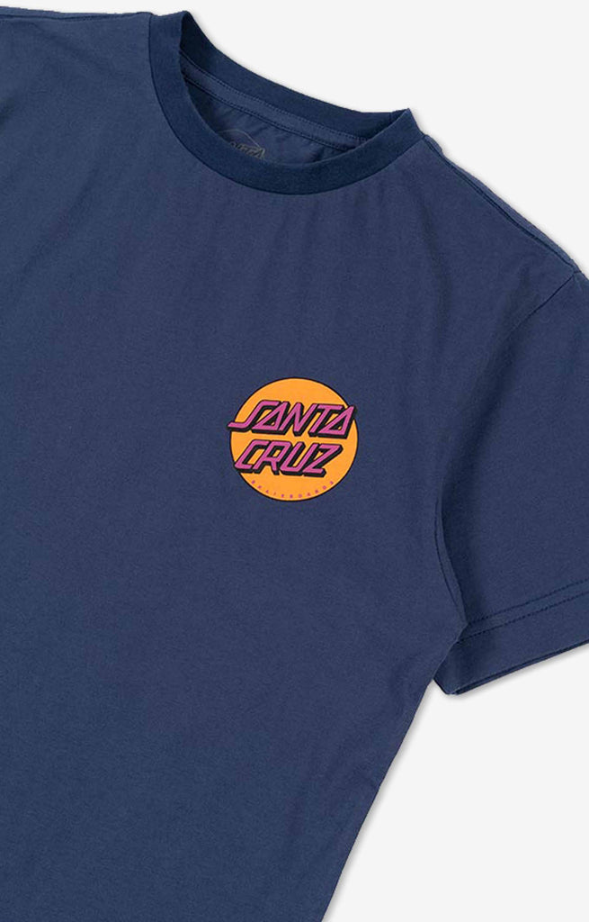 Santa Cruz Phillips Eyegore Youth T-Shirt, Blue Depths