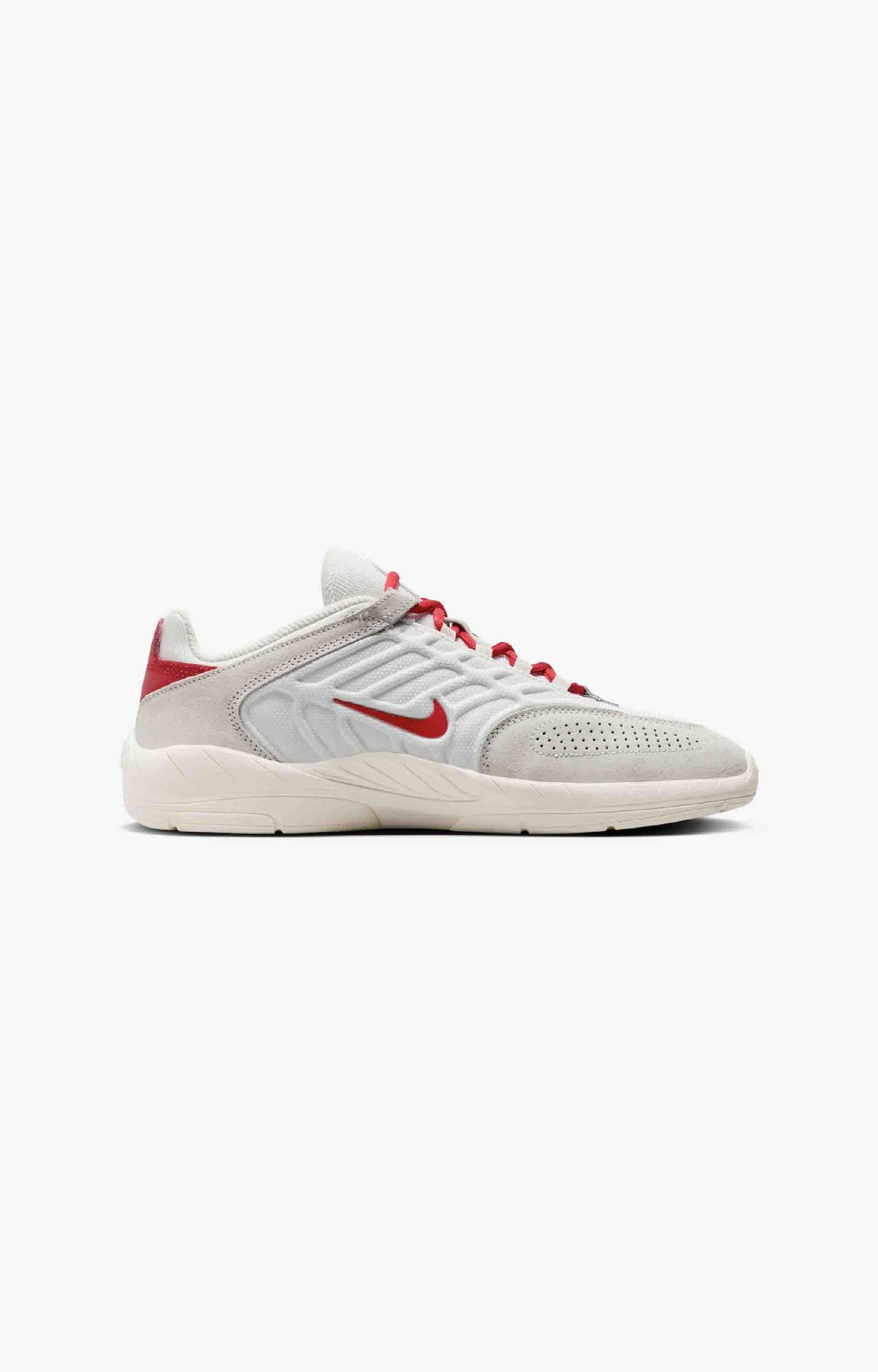Nike SB Vertebrae Men's Shoes, Summit White/ University Red