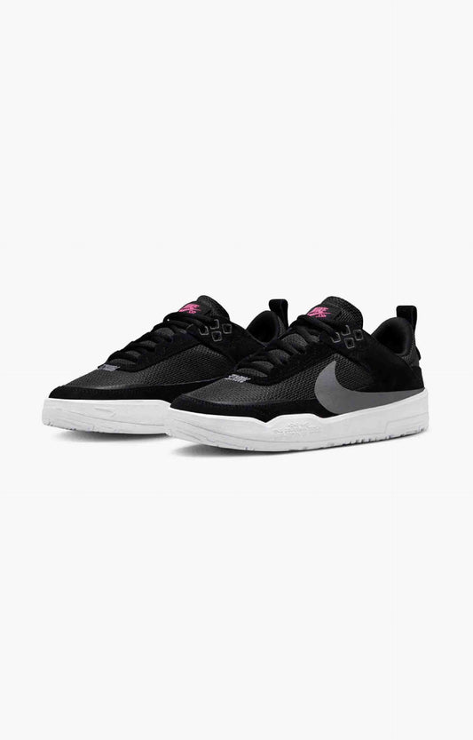 Nike SB Day One Older Kids' Skate Shoes, Black/ Cool Grey/ Anthracite