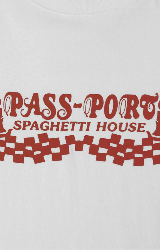 Pass~Port Spag House T-Shirt, White