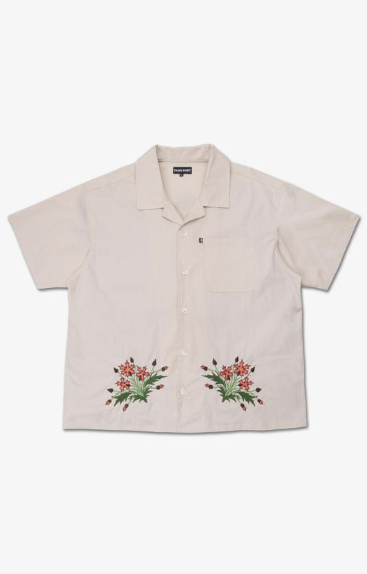 Pass~Port Bloom Casual Shirt, Cream