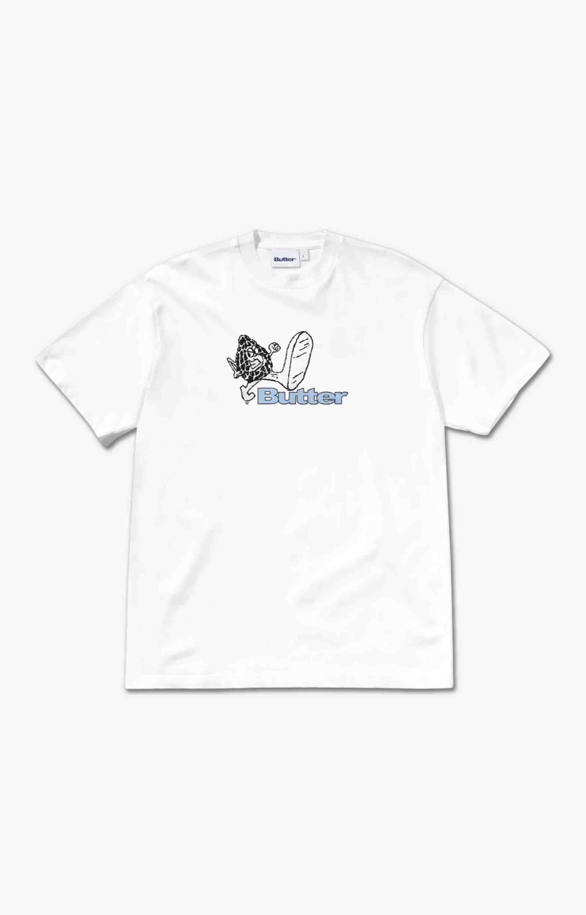 Butter Goods Steppin' Logo T-Shirt, White