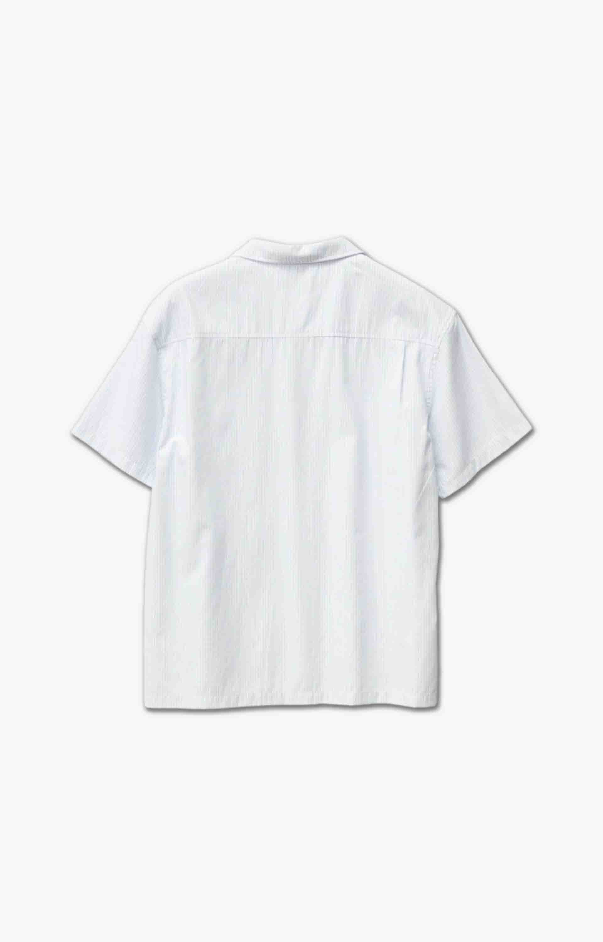 Xlarge Oxford Script Shirt, Dusty Navy Stripe