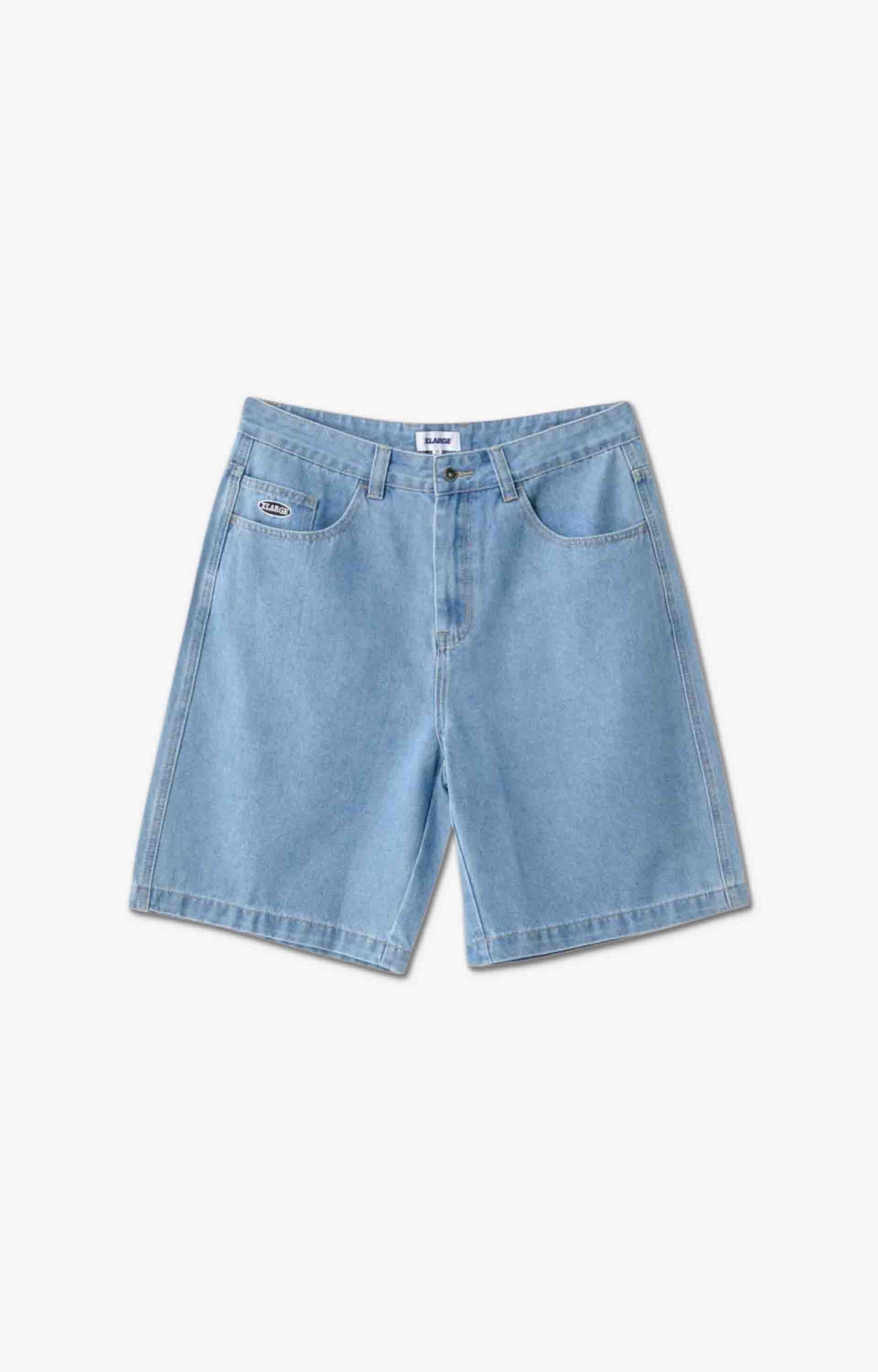 Xlarge Bull Denim 91 Shorts, Mid Blue