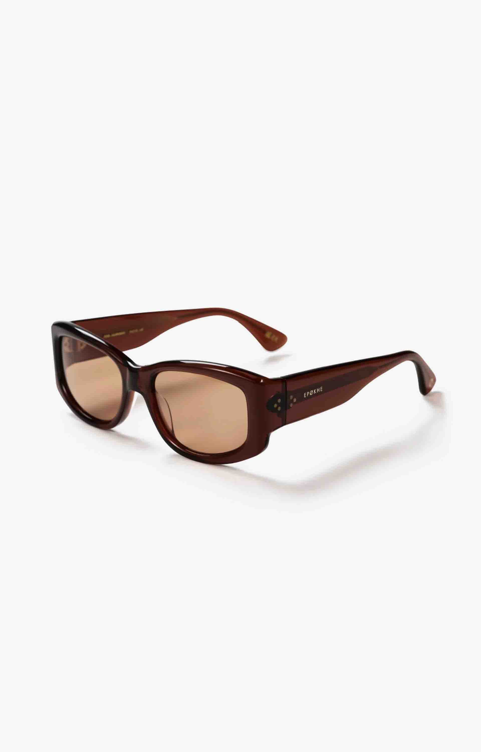 Epokhe Ember Sunglasses, Brown Polished/Brown