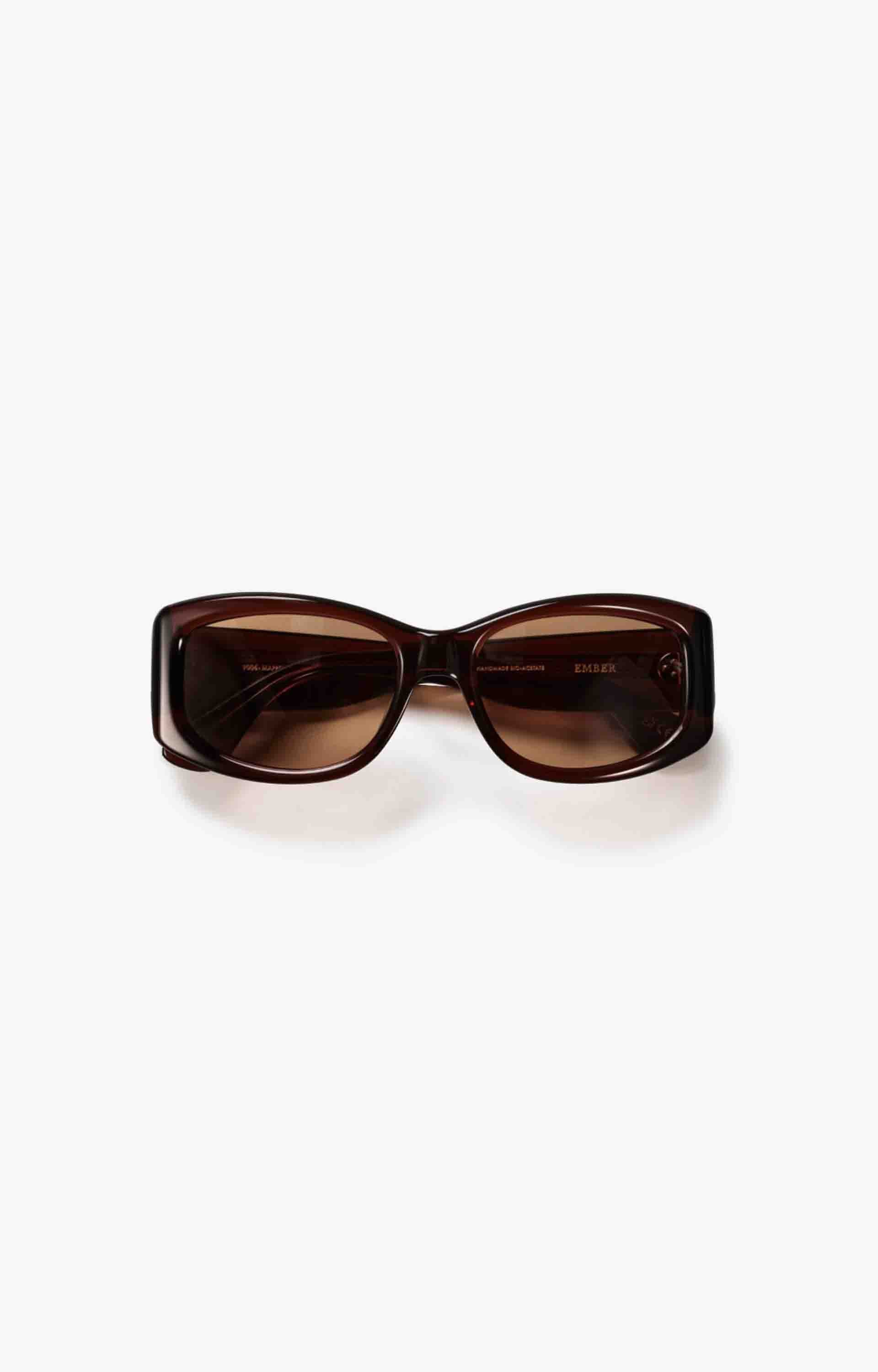 Epokhe Ember Sunglasses, Brown Polished/Brown