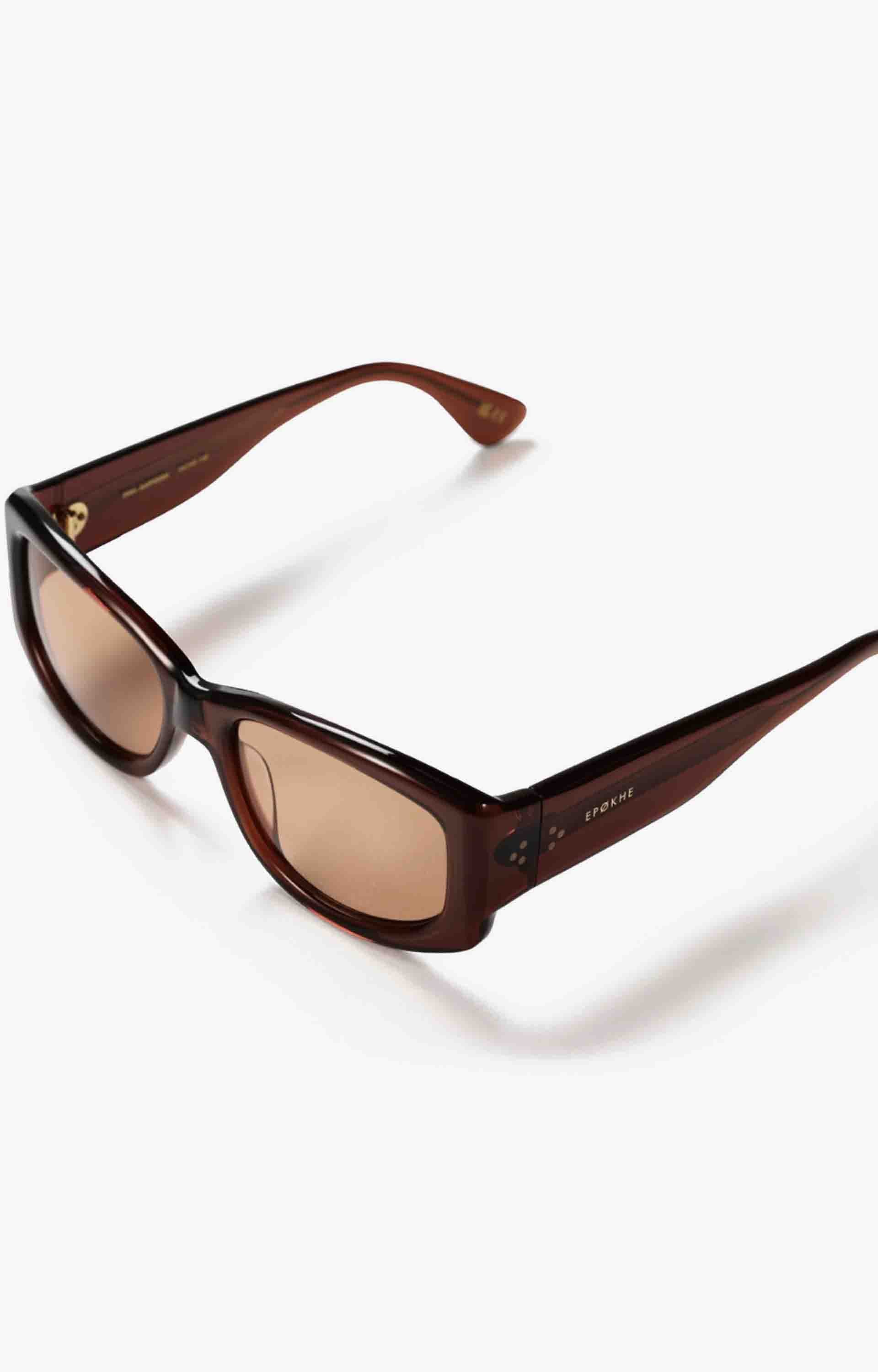 Epokhe Ember Sunglasses, Brown Polished/Brown