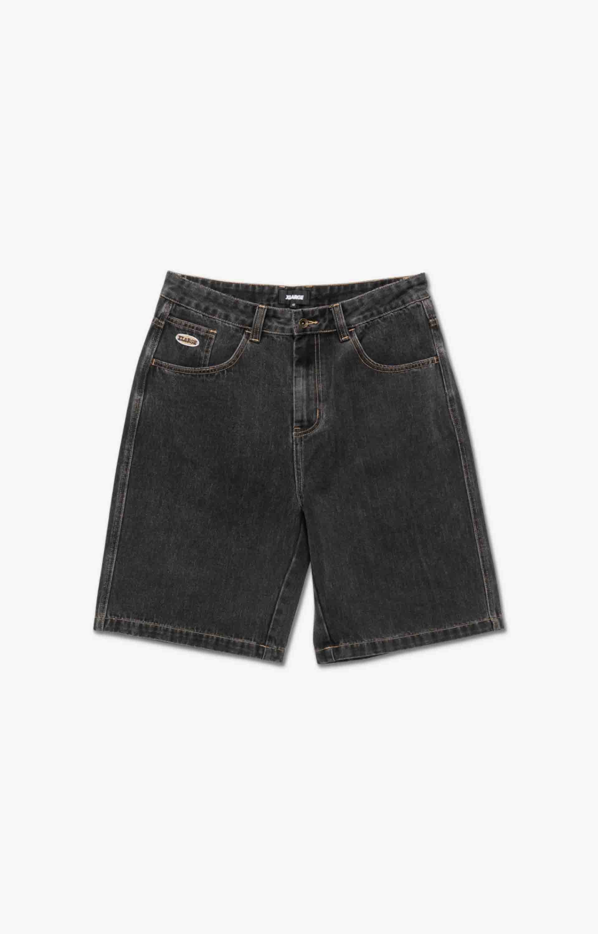Xlarge Bull Denim 91 Shorts, Washed Black