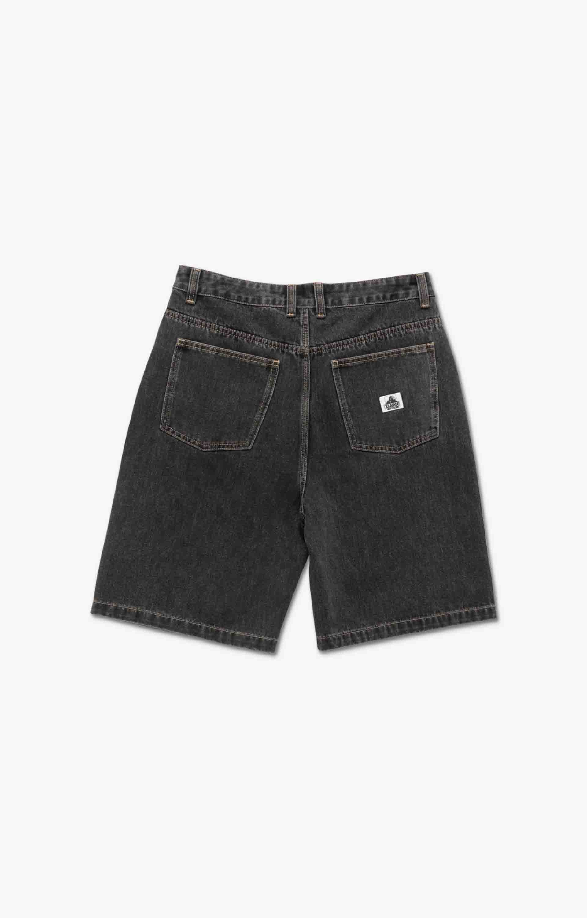 Xlarge Bull Denim 91 Shorts, Washed Black