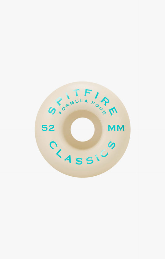 Spitfire F4 Floral Classic 99D Skateboard Wheels, 52mm