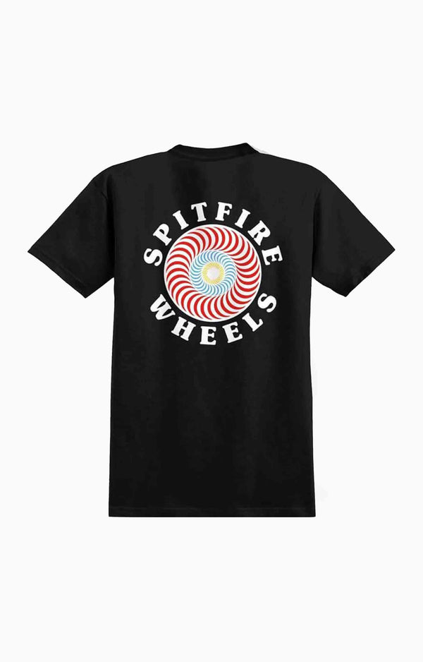 Spitfire OG Classic Fill Youth T-Shirt, Black/Red