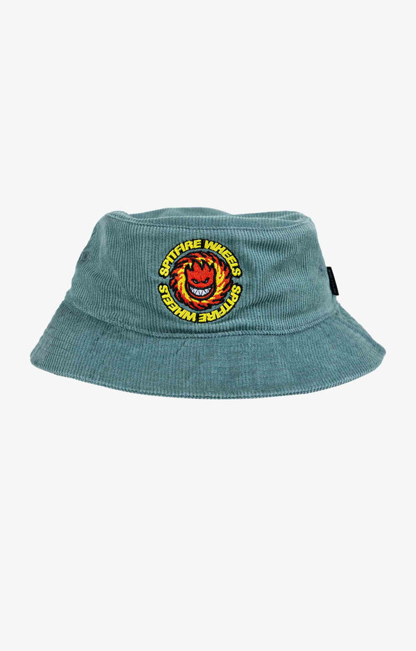 Spitfire OG Fireball Bucket Hat Headwear, Blue