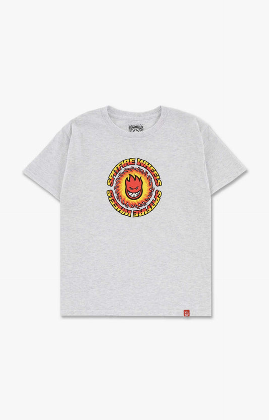 Spitfire OG Fireball Youth T-Shirt, Ash