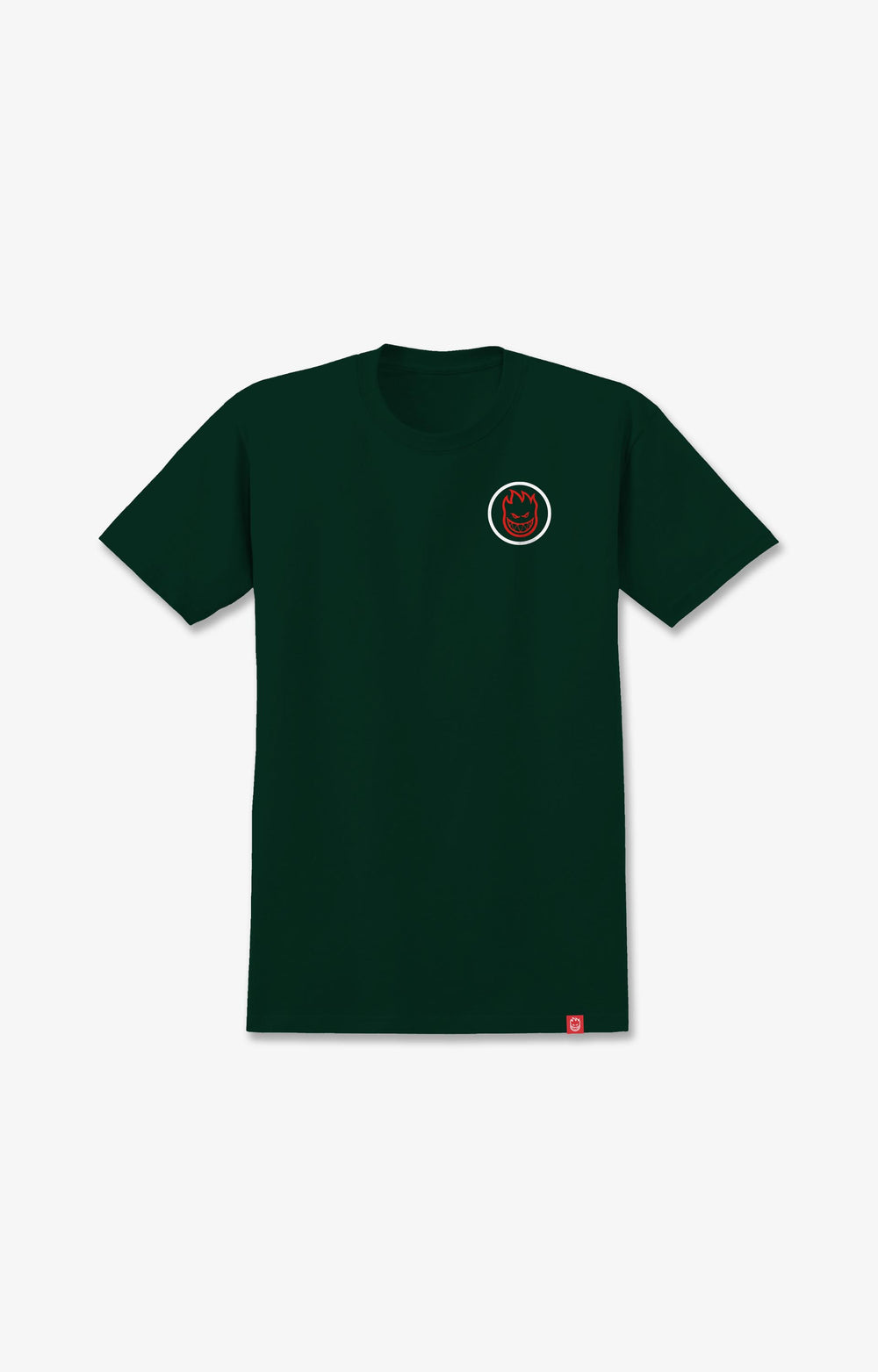 Spitfire Swirl Fade Classic T-Shirt, Green