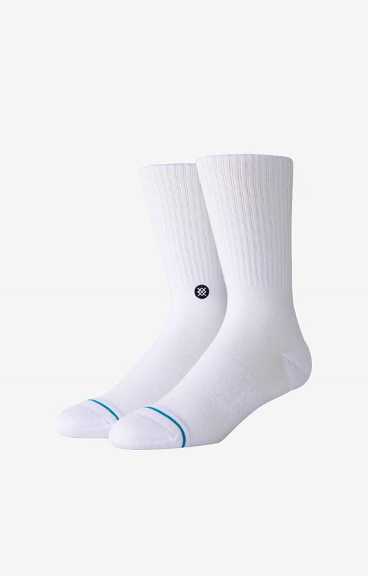 Stance 3 Pack Icon Socks, White