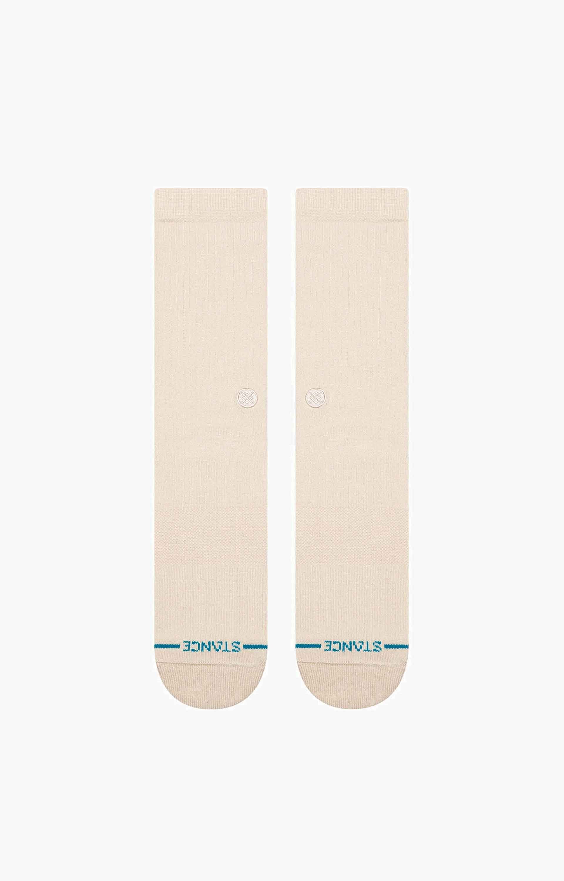 Stance Icon Crew Socks, Oatmeal
