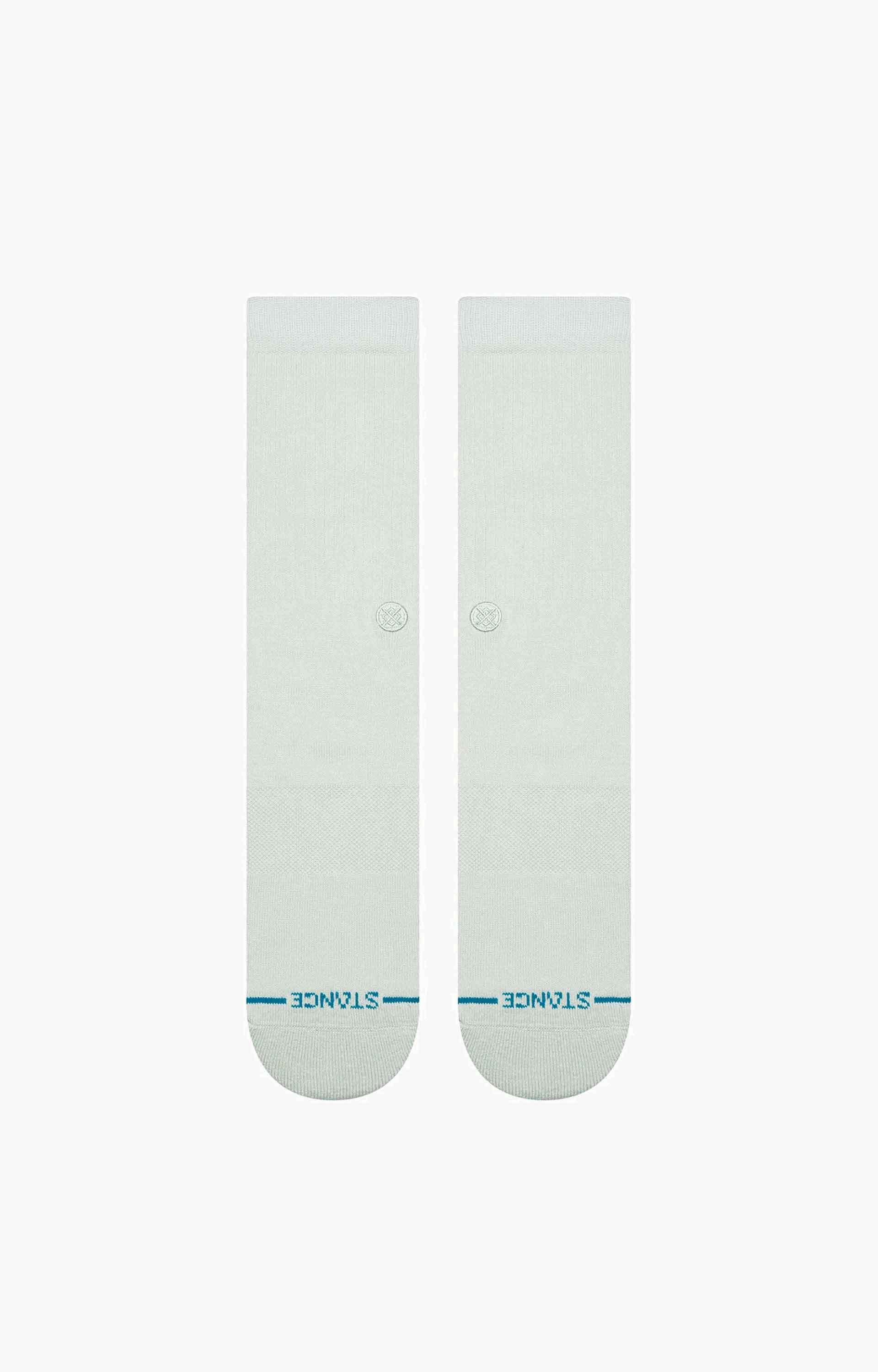 Stance Icon Crew Socks, Pale Blue