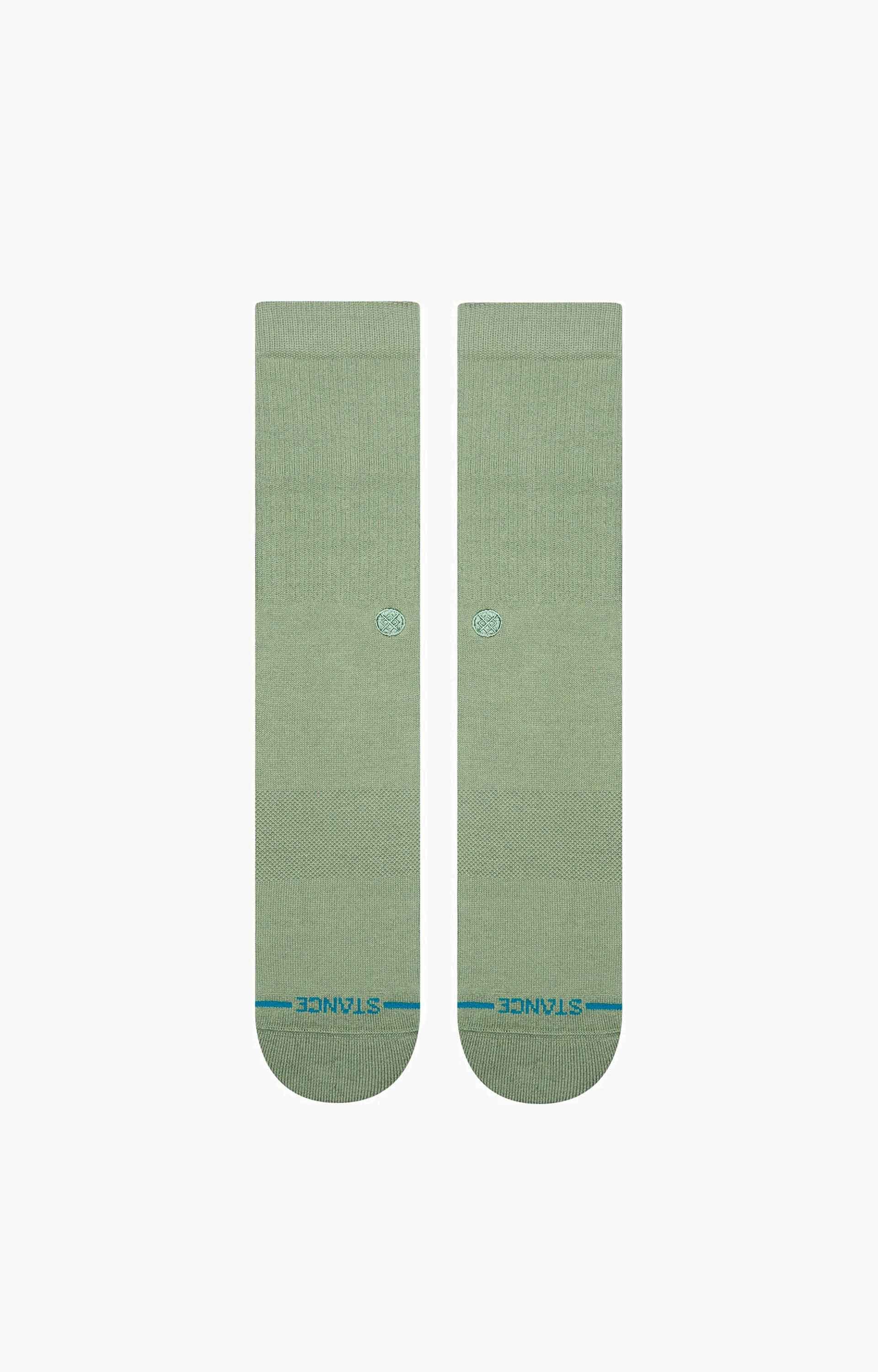 Stance Icon Crew Socks, Sage