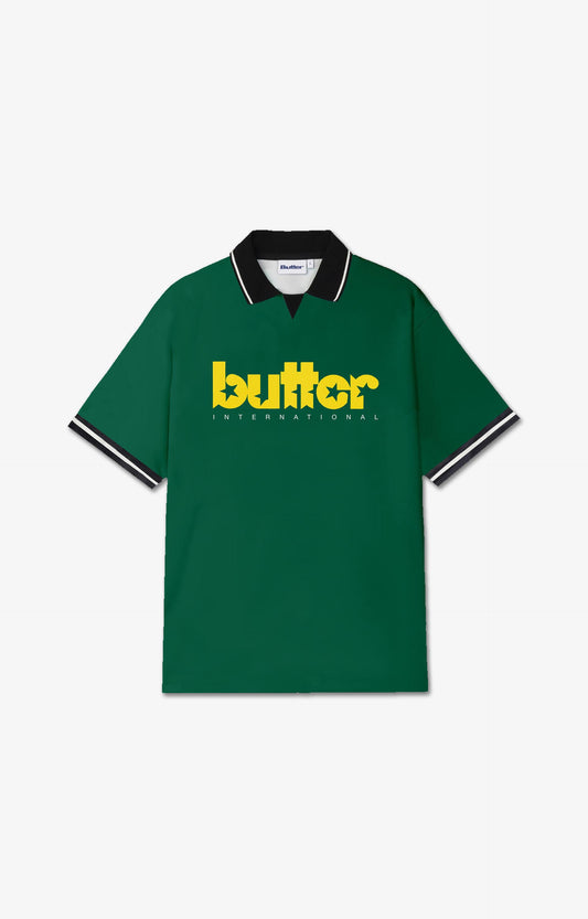Butter Goods Star Jersey Shirt, Green