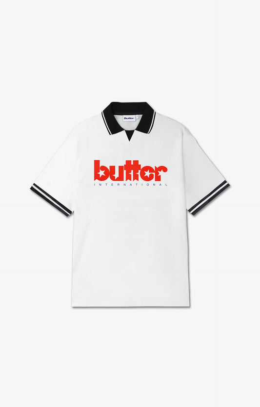 Butter Goods Star Jersey Shirt, White
