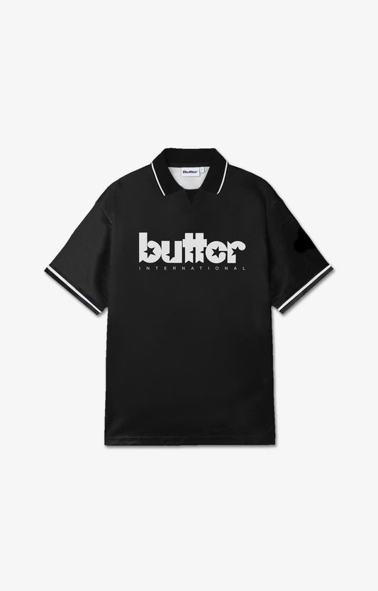 Butter Goods Star Jersey Shirt, Black