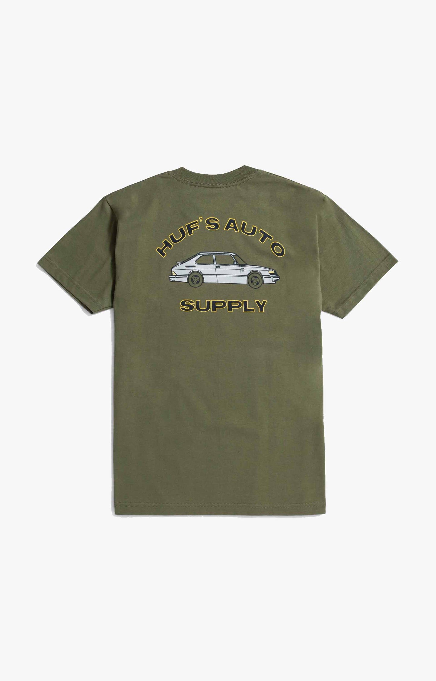 Huf Chop Shop Pocket T-Shirt, Olive