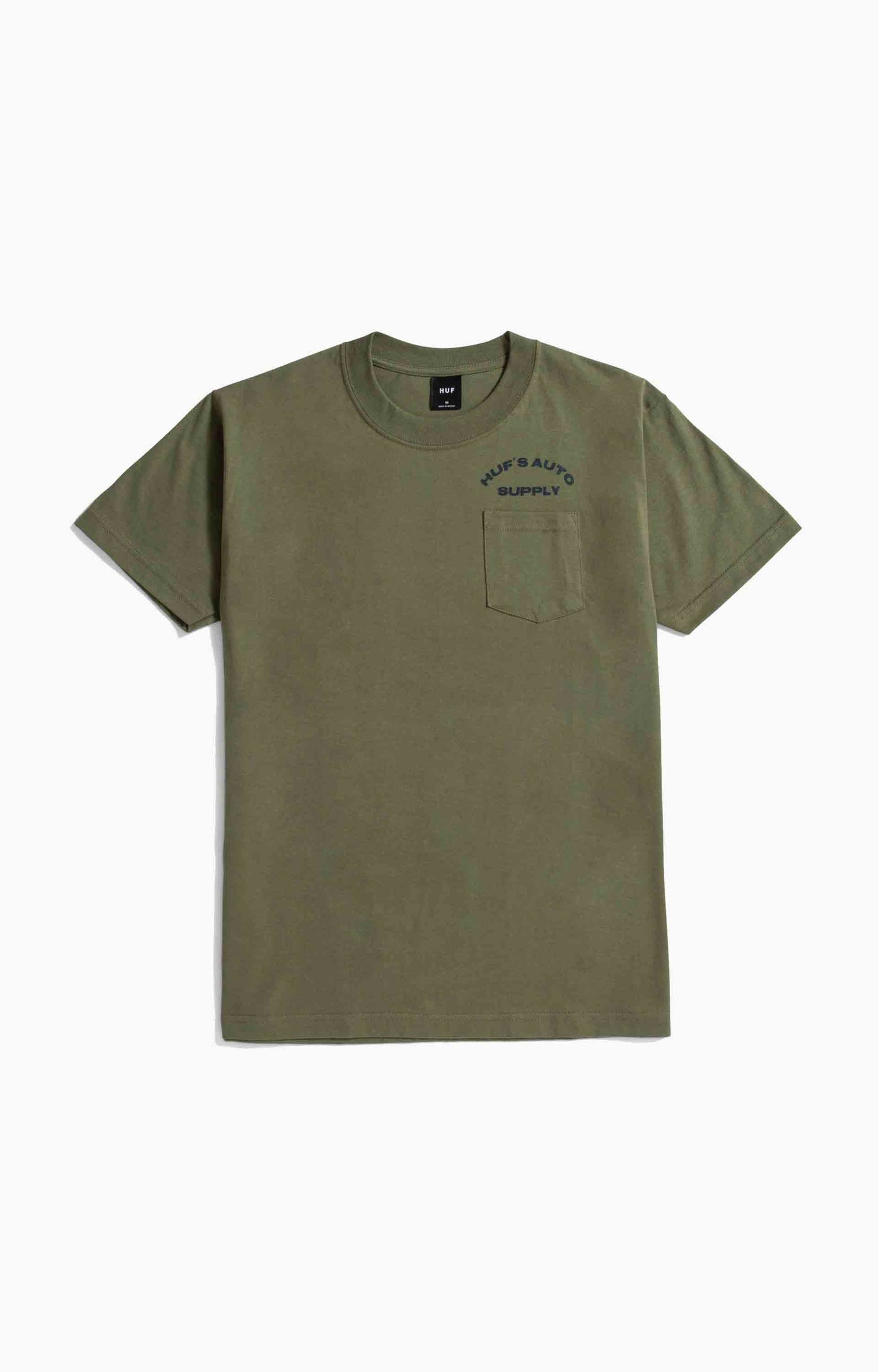 Huf Chop Shop Pocket T-Shirt, Olive