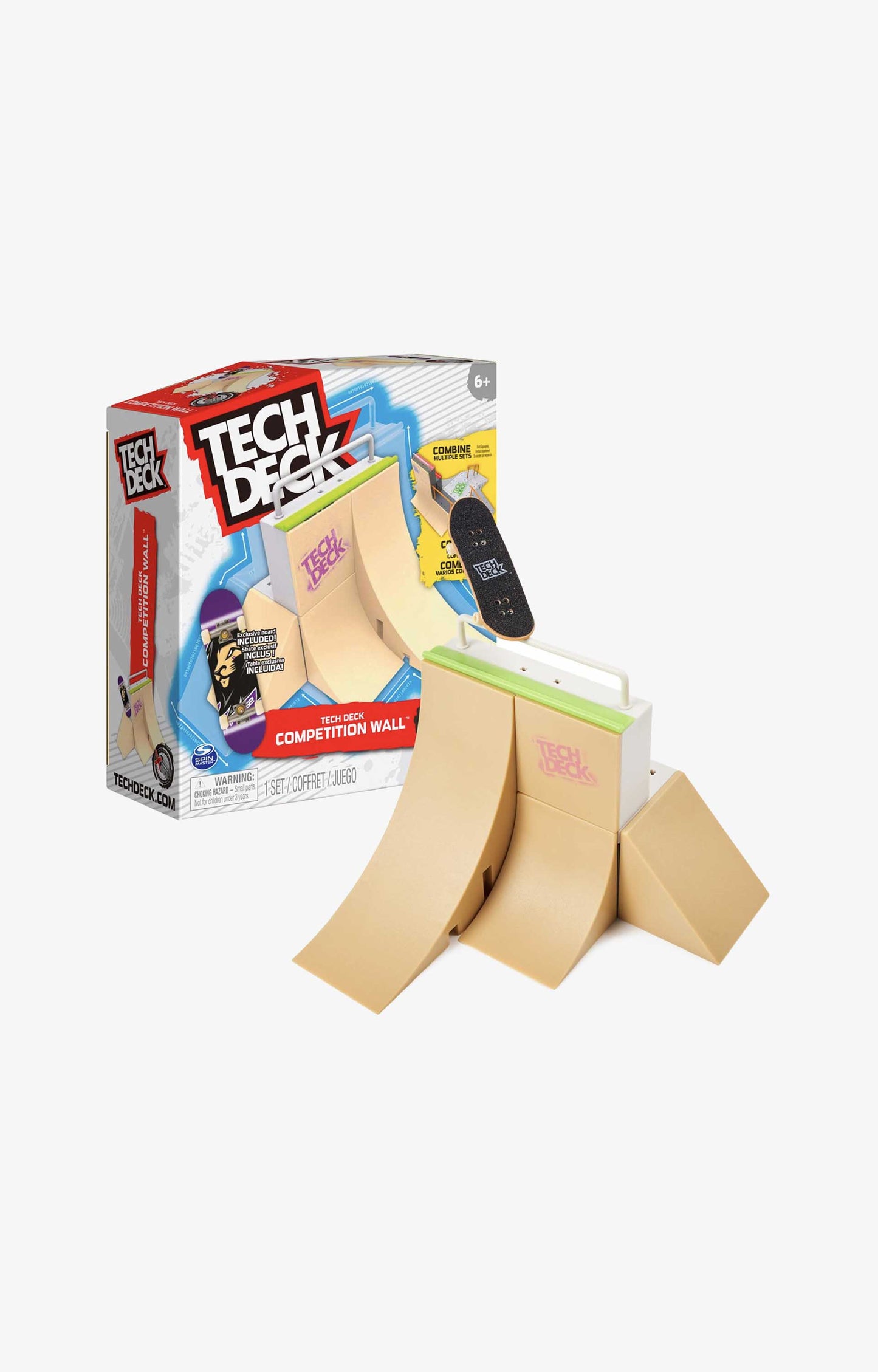 Tech Deck XConnect Competition Wall Concrete Skate Supply