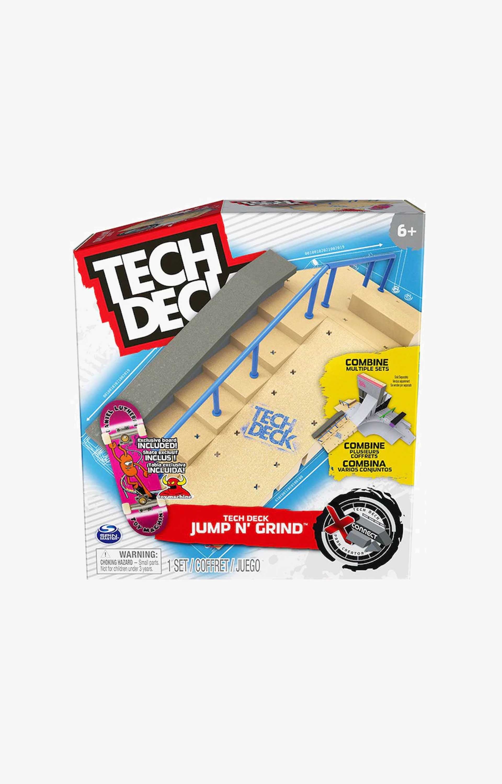 Tech Deck XConnect Jump N' Grind Concrete Skate Supply