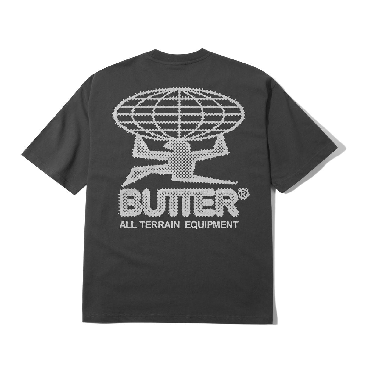 Butter Goods Terrain T-Shirt, Washed Black