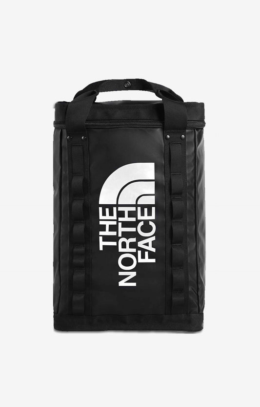 The North Face Explore Fusebox Backpack Bag, Black/White