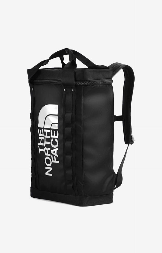 The North Face Explore Fusebox Backpack Bag, Black/White