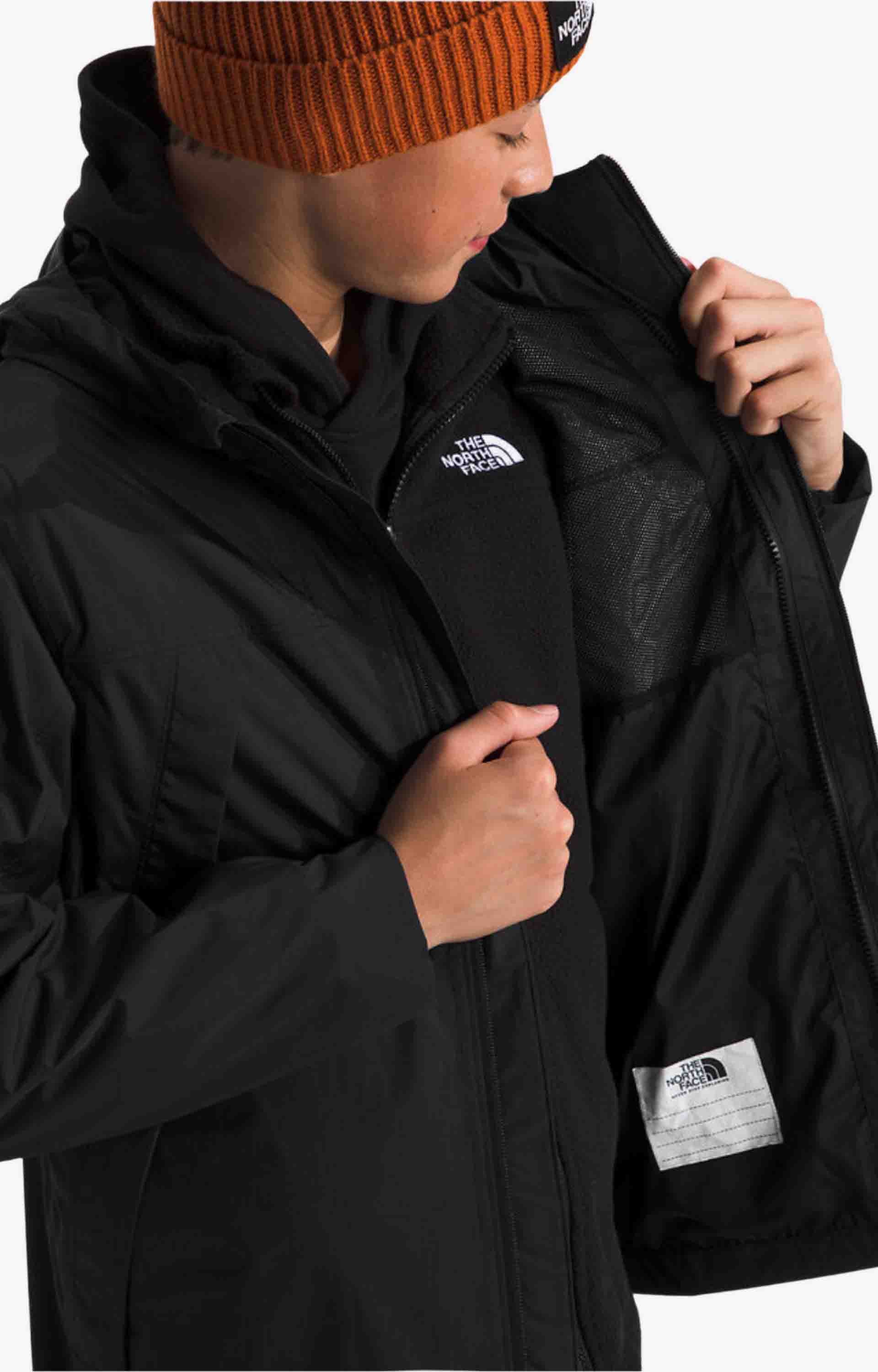 The North Face Teen Antora Triclimate Jacket, Black