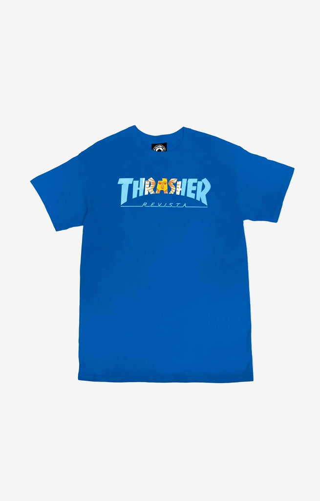 Thrasher Argentina T-Shirt, Royal Blue