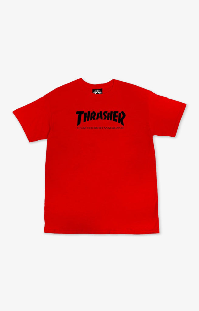Thrasher Skate Mag Youth T-Shirt, Red