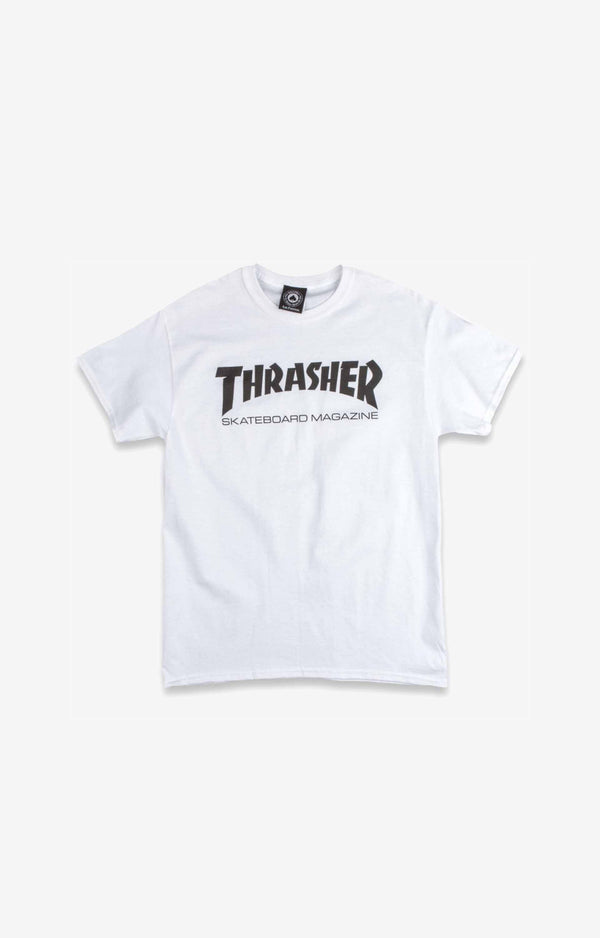 Thrasher Skate Mag Youth T-Shirt, White