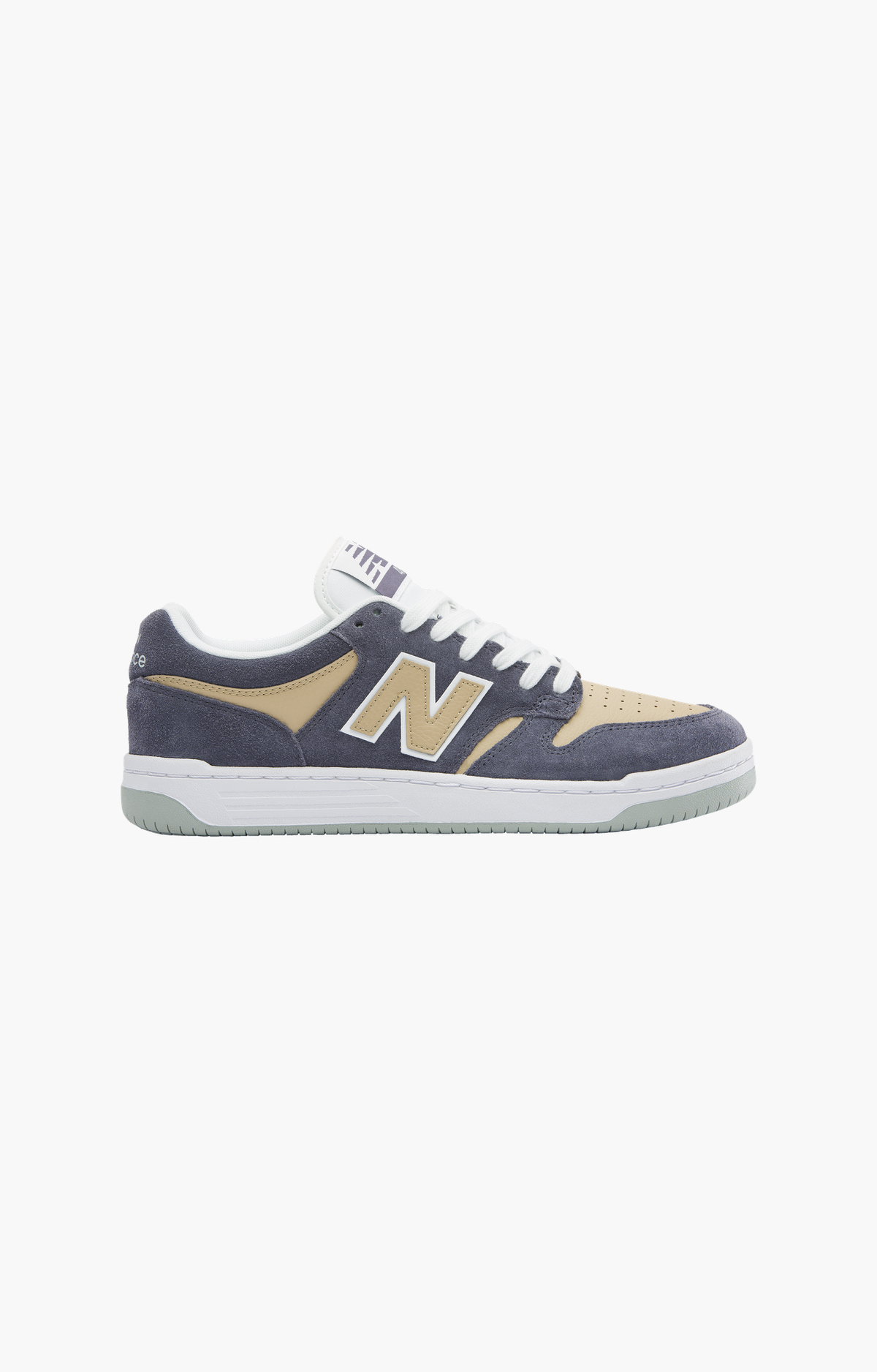 New Balance Numeric UN480NAD Shoes, Purple / Tan / Aloe